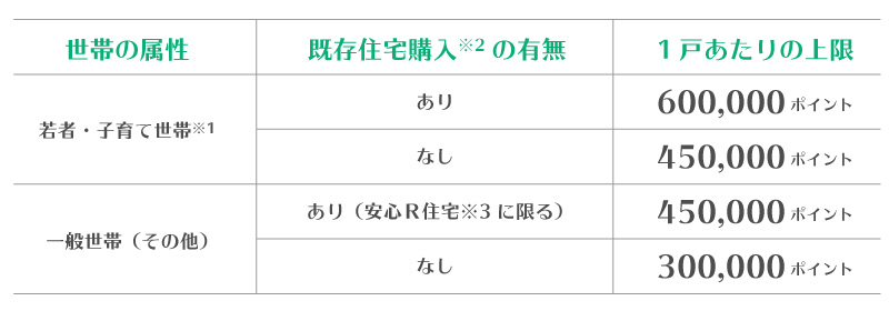 発行ポイントについて