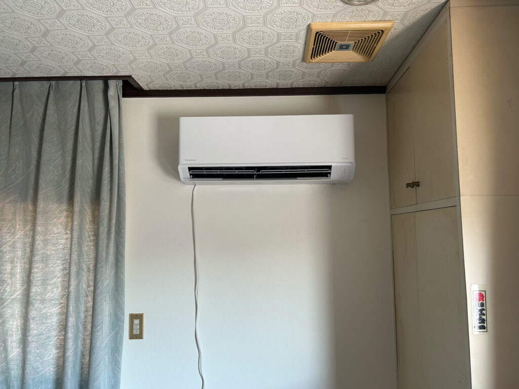暑くなってきてエアコンが使えなくて困った!~旭市テナントK様~